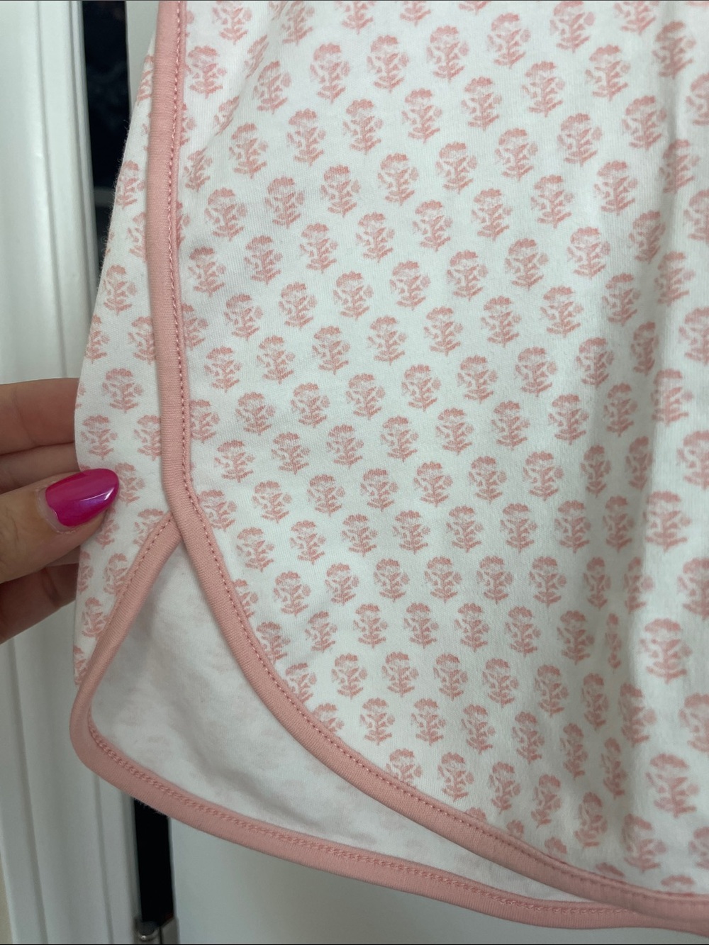 LAKE Women’s Pink Patterned Cotton Pajama Set - Brand - Picture 4 of 8